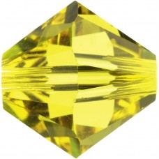 50 Swarovski Crystal 5mm Citrine Bicone Beads Article 5301/ 5328