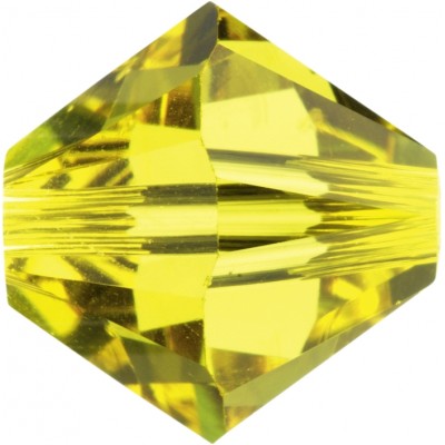 50 Swarovski Crystal 5mm Citrine Bicone Beads Article 5301/ 5328