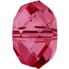 16 Swarovski Crystal Indian Pink 6mm Rondelle Beads Article 5040