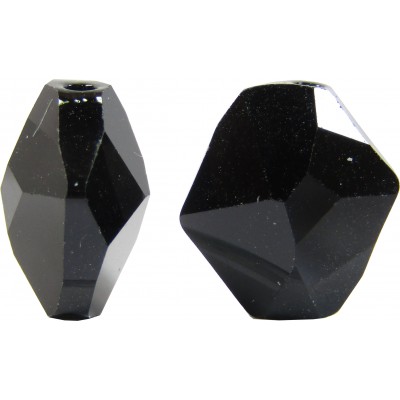 2 Swarovski Crystal Jet Cosmic Bead Article 5523 2 Swarovski Crystal Jet Cosmic Bead Article 5523