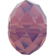 20 Swarovski Crystal Cyclamen Opal 6mm Rondelle Beads Article 5040