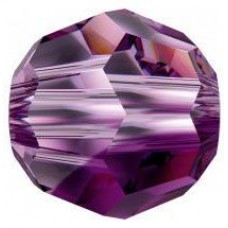 20 Swarovski Crystal Amethyst Blend 6mm Round Beads Article 5000