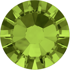 100 Swarovski Crystal Hotfix Crystal Olivine SS10