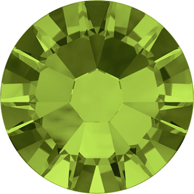 100 Swarovski Crystal Hotfix Crystal Olivine SS10