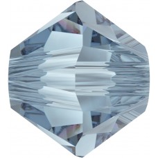 50 Swarovski Crystal Denim Blue 5mm Bicone Beads Article 5301/ 5328