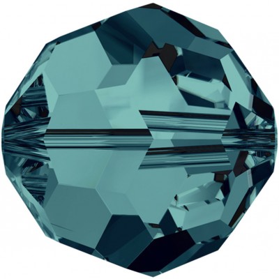 20 Swarovski Crystal Indicolite 6mm Round Beads Article 5000