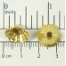1 Vermeil 12mm Bead Cap