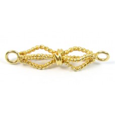 1 Vermeil Twisted Wire Spacer