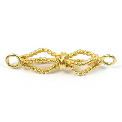 1 Vermeil Twisted Wire Spacer