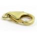 1 Vermeil 12mm Lobster Caribiner Clasp and Jump Ring