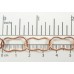 1cm Pure Copper Peanut Link Chain