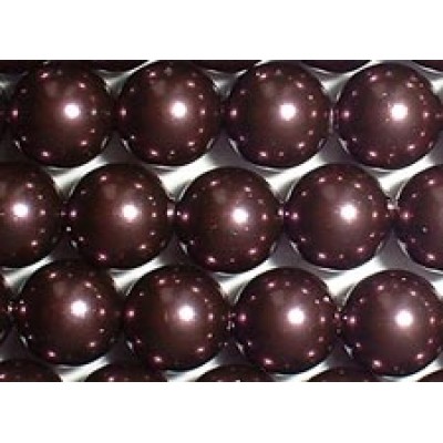 10 Swarovski Crystal Burgundy 12mm Pearls