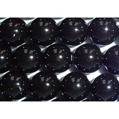 10 Swarovski Crystal Mystic Black 12mm Pearls