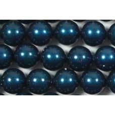 10 Swarovski Crystal Petrol 12mm Pearls