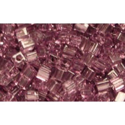25gr Miyuki Cube Beads Amethyst Trans.