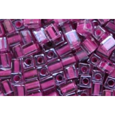 25gr Miyuki Cube Beads C/L Fuchsia Rose