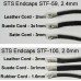 1 2.4mm Cord End Sterling Silver Findings Kit