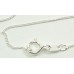 1 Sterling Silver Lightweight Curb Necklace Chain 18in
