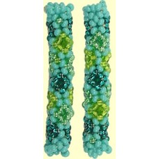 1 Fairtrade Serenity Beaded Tube - Diamond Motif