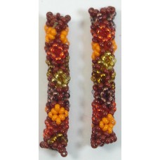 1 Jabulani African Bush Beaded Tube - Diamond Motif