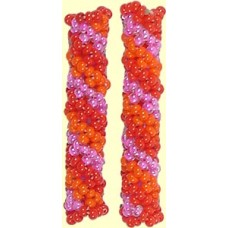 1 Fairtrade Pure Passion Beaded Tube - Spiral