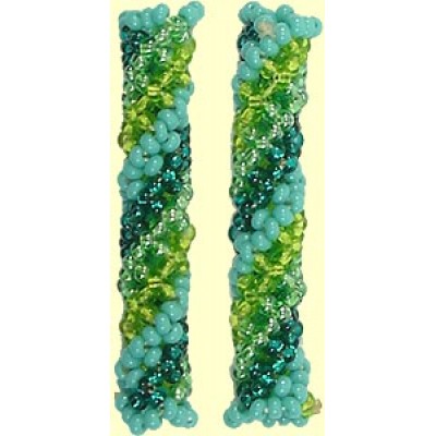 1 Fairtrade Serenity Beaded Tube - Spiral
