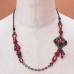 Toho Beaded Elegant Jewellery Kit - Necklace - Asymmetric Red