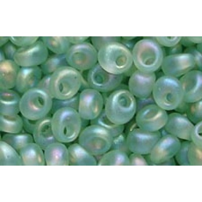 25gr Aqua Treasure Matte Magatama Beads