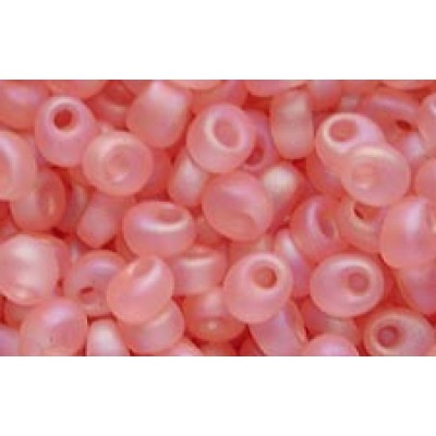 25gr Pale Rose Treasure Matte Magatama Beads