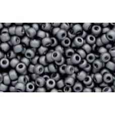 25g Matsuno 11/0 Matte Dark Grey Rocailles