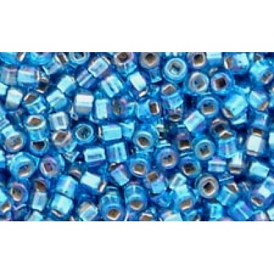 25gr Matsuno 11/0 Silver Lined Turquoise Teal Rocailles