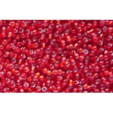 25gr Matsuno 11/0 Rocailles - Silver Lined Ruby Red