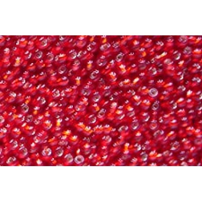 25gr Matsuno 11/0 Rocailles - Silver Lined Ruby Red
