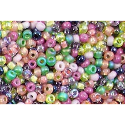 25gr Matsuno 11/0 Rocailles - Spring Garden Mix