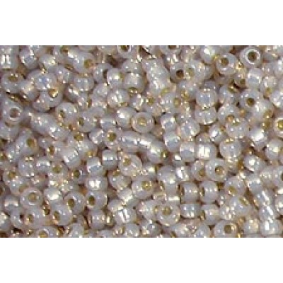 25gr Matsuno 11/0 Rocailles - Silver Lined Rose Mink