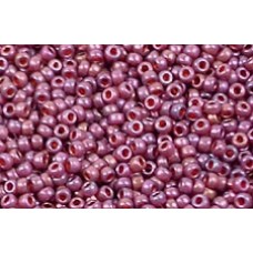 25gr Matsuno 11/0 Rocailles - Cranberry Gold Lustre