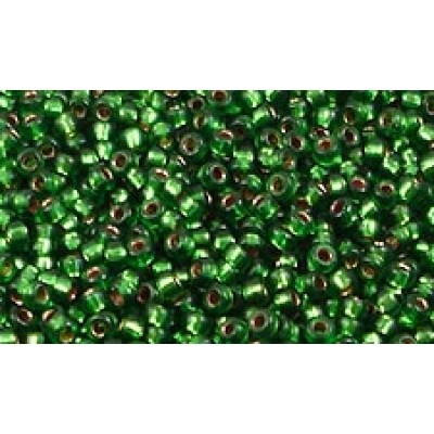 25gr Matsuno 11/0 Rocailles - Emerald Silver