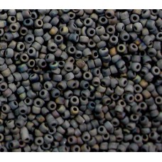 25gr Matsuno 11/0 Rocailles - Matte Charcoal