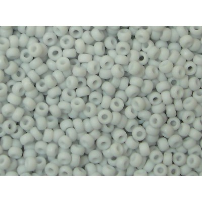 25gr Miyuki 11/0 Rocailles - Frosty Snowy Soft Grey