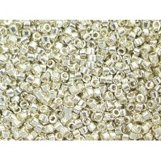 5gr Size 11/0 Galvanised Siver Delica Beads 