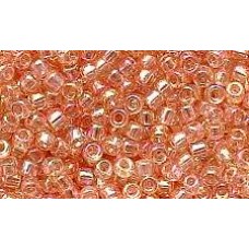 25gr Trans Rainbow Pale Peach Rocailles