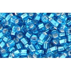 25gr Matsuno Silver Lined Turquoise Rocailles