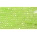 1 Strand Micro Faceted Pale Green Zircon 3mm Beads