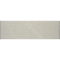 Griffin Silk Thread Cord With Needle White  - Medium. 0.65mm Size 5