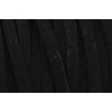 1 metre Black Simulated 3mm Suede Cord