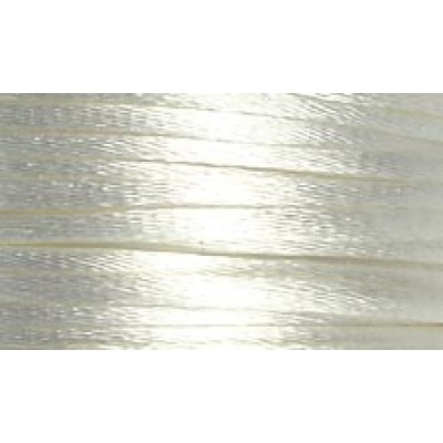 5 metres White Satin Rattail 3m Cord