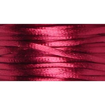 5 Metres Wine Satin Rattail 3mm Cord