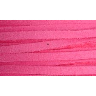 1 metre of 3mm Simulated Suede Shocking Pink Cord