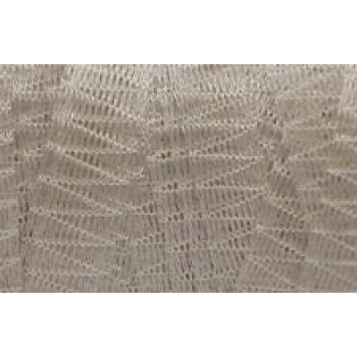 1 Metre 6mm Metallic Tubular Stretch Ribbon Champagne