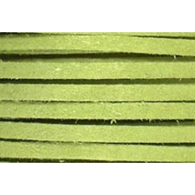 1 metre Ultrasuede Lace 3mm Olive Cord